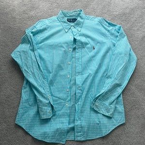 Polo long sleeve button down